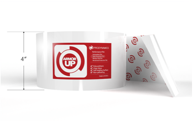 ARMOR UP 4"x72" Clear Car Paint Protection Film- 8-mil Thick TPU Automotive Protector Wrap for Bumper,